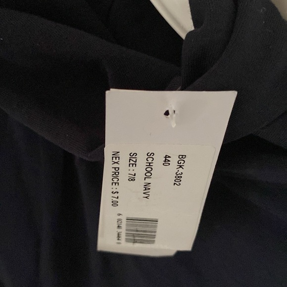 Girl’s Liberty Valor Navy Turltleneck - Picture 2 of 3